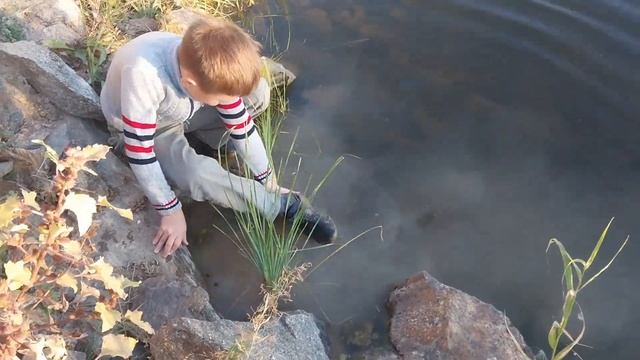 Заброшенная штольня р.Котансу Оренбургской области.