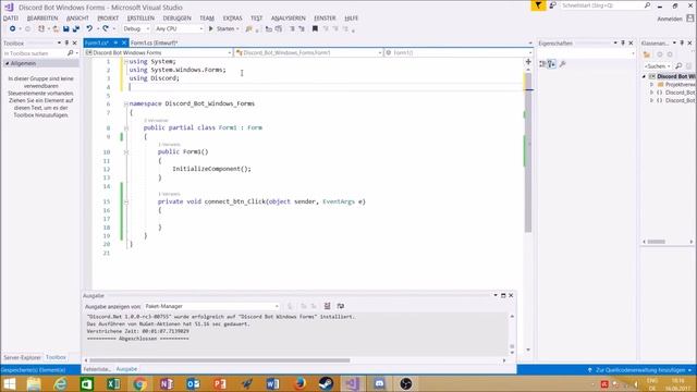 Discord.NET 1.0 with Windows Forms! #1 [1080]