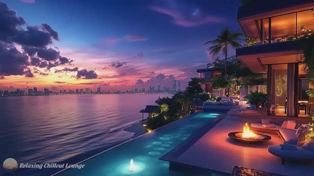 Wonderful Chillout Music That Make You Feel Good ~ Luxury Beachfront Villas And Sunset City