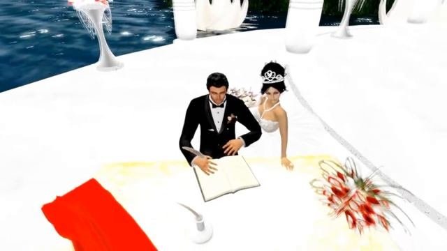 Wedding Second Life. HellBoy...LOVE...TendernessYour /goshtchanels/& TendernessYour.