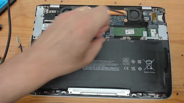 6th Gen HP laptop refurb for give-away. Part 1