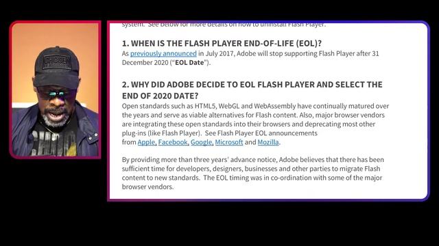 THE IMPACT OF ADOBE'S END OF FLASH PLAYER SUPPORT ON OUR CHILDREN