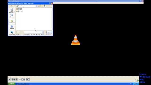 Vergleich VLC und Windows Media Player