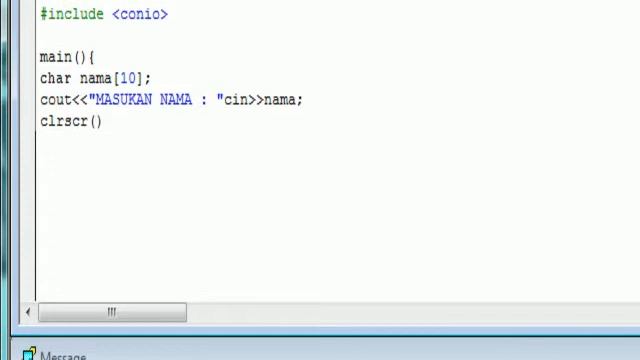 gunawan 12211484 membuat program login nama dengan borland C++