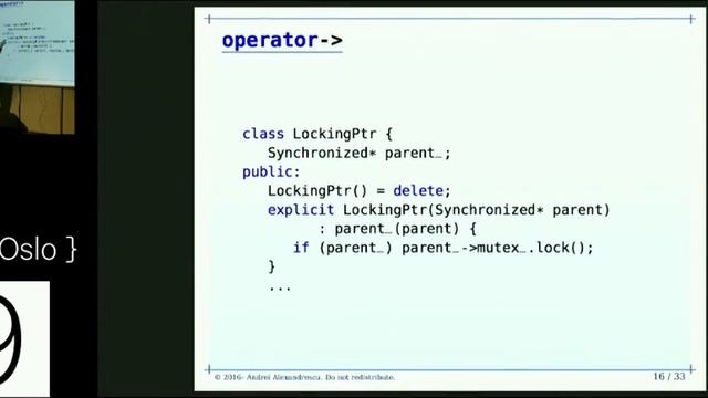 Generic Locking in C++ - Andrei Alexandrescu