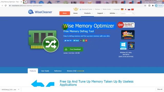 Free RAM Optimizer | free RAM Cleaner for Windows | wise memeory optimizer | Tech 4 Bangla