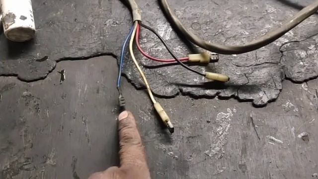 6 wire connection window ac motor 1/2 ton cap 5 MFD 🙄