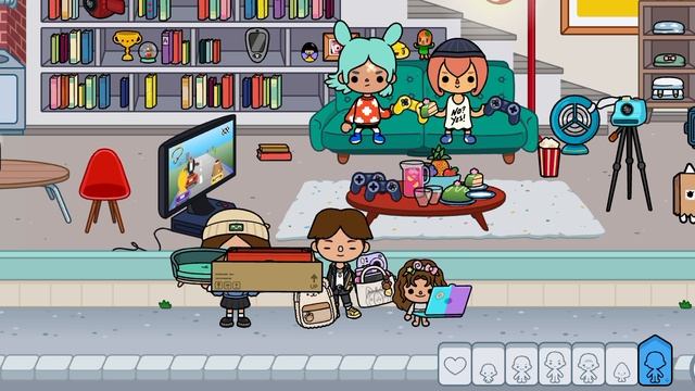 Обустраиваемся  в Toca World