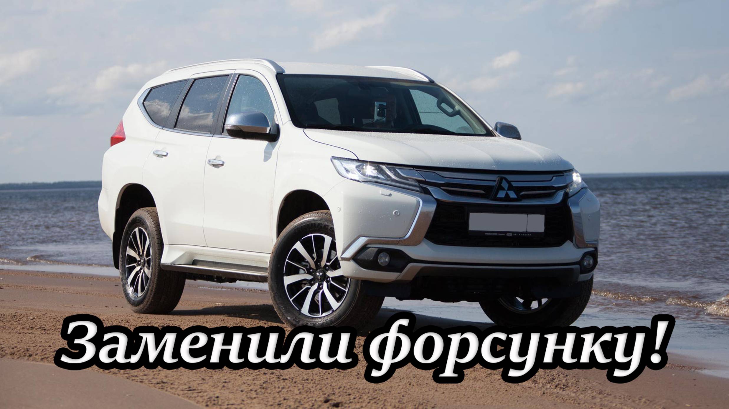 Заменили форсунку, разобрали дверь багажника!  Mitsubishi Pajero Sport 3