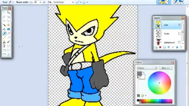 Tutorial para usar el paint net loquendo