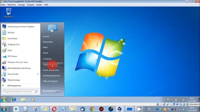 VirtualBox - Gasterweiterungen deinstallieren (Windows 7)