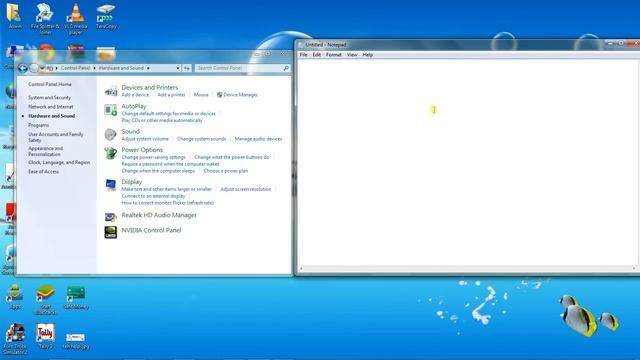 How to set screen timeout in windows 7