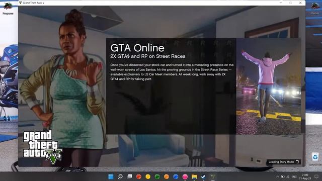 I can't play GTA V on windows 11 pro. Is there a solution? Tell me , Please....!!!