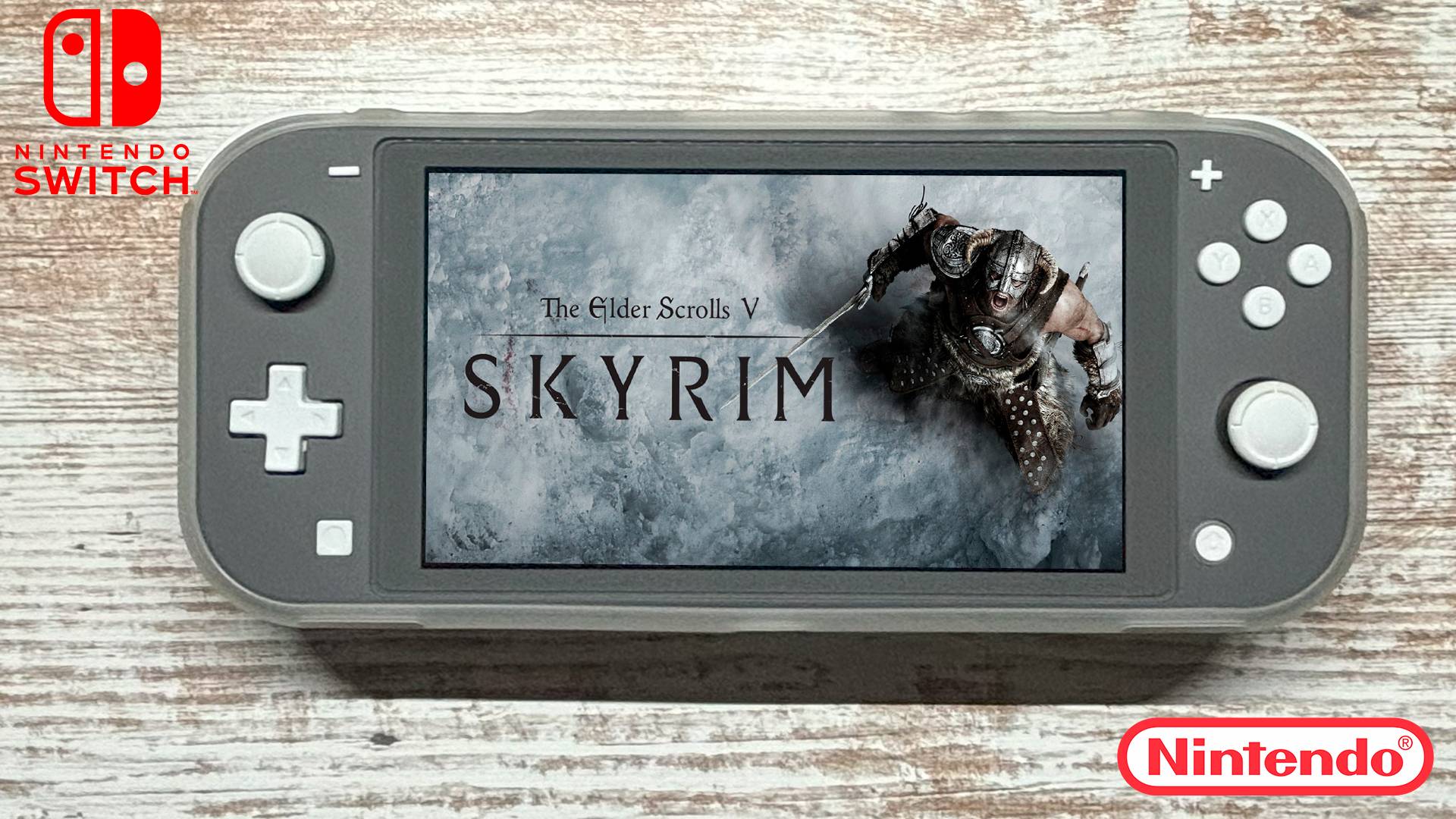 The Elder Scrolls V: Skyrim Nintendo Switch Lite Gameplay