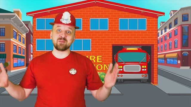 Песенка про пожарного | Firefighters Song Левий Лев