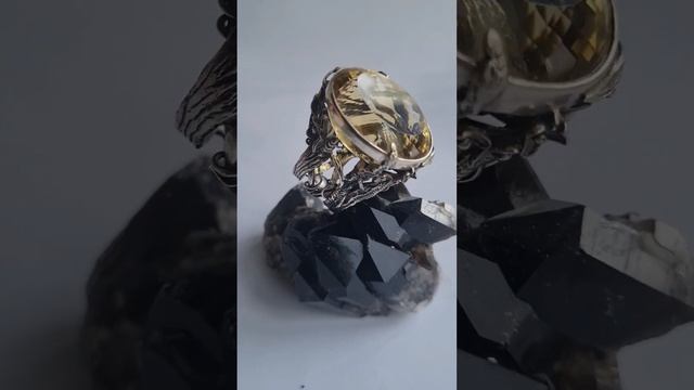 Серебряный перстень "Лето" ручная авторская работа #radomskyjewelry #jewellery #recommended #silver