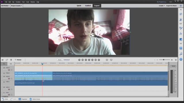 How To Edit A Facecam On Adobe Premiere Elements 2020