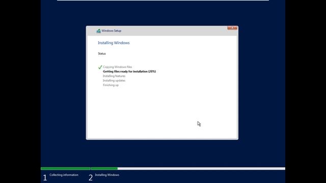 Installing Windows Server 2019 Essentials on VMware EXSi 7 0