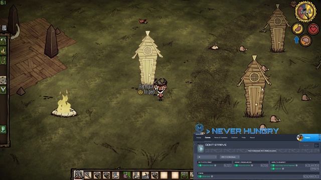 DON'T STARVE Cheats Godmode, Never Hungry, Unlimited Items, Trainer by MegaDev