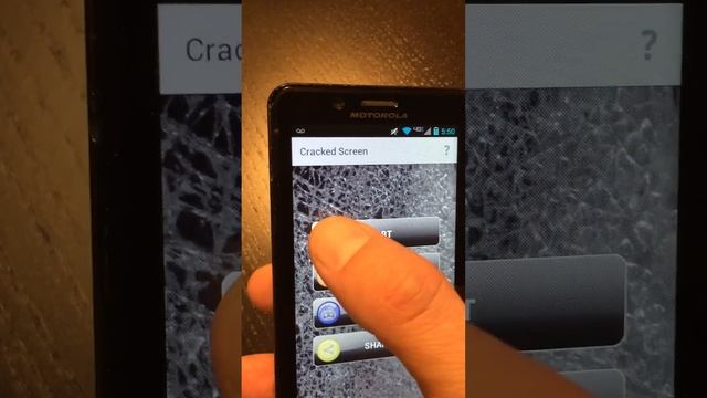 Cracked Screen Android App