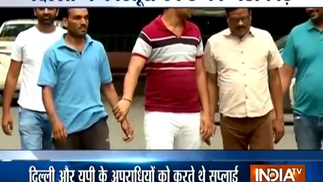 Delhi Police special cell arrested two arms smugglers with more than 1560 live bullets