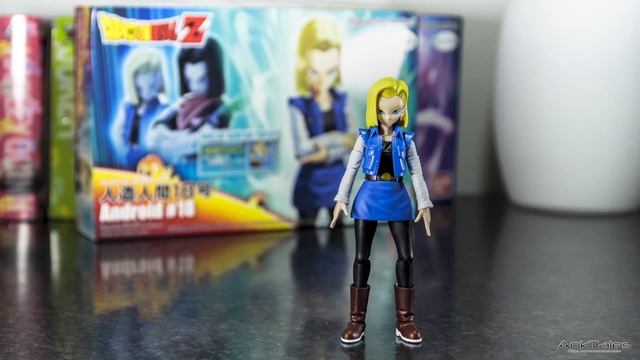 Dragon Ball Z Stop Motion Review - Bandai Figure Rise Android C18