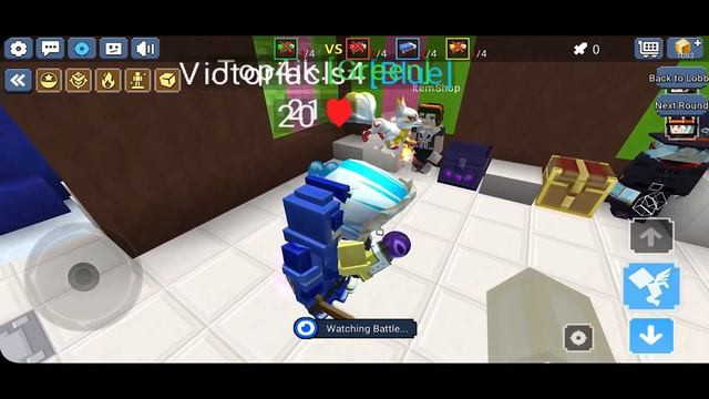 Blockman Go: Bed Wars Ep. 64 - Ninja Style 3rd Person View (Android Games)