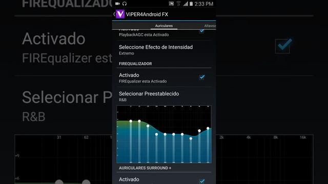 el mejor ecualizador para android ''Rot''