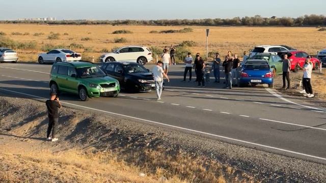 Skoda Yeti K04 Vs Subaru Impreza STi (400hp)