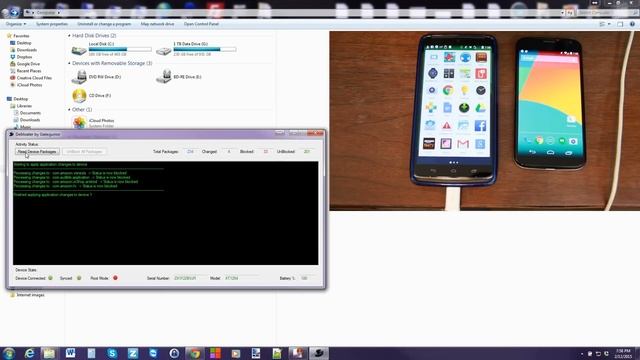 Best Debloater Tool for your android device. Root access not needed for Kitkat devices