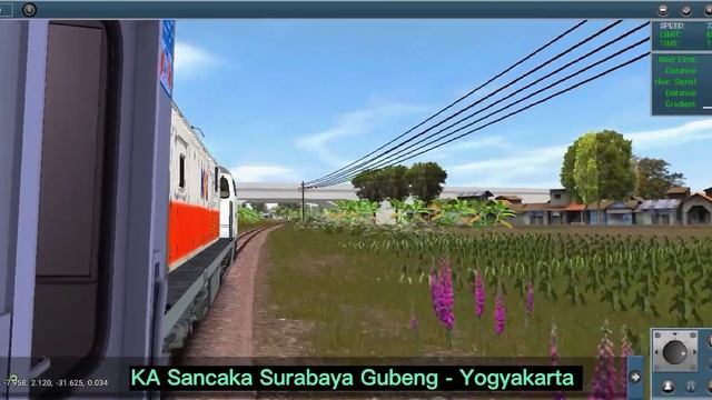TRAINZ SIMULATOR ANDROID  DINAS KA SANCAKA SURABAYA GUBENG - YOGYAKARTA !