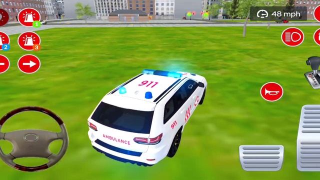 American Ambulance Emergency Simulator - #22 - American Driving Funny Game - Best Android  GamePlay