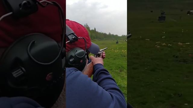 револьверный карабин Uberti Cattleman 1873 38sp/357 mag #оружие