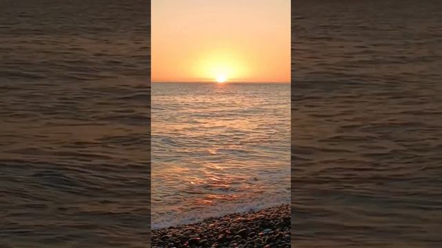 Бомбический осенний закат🌅🔥🌊