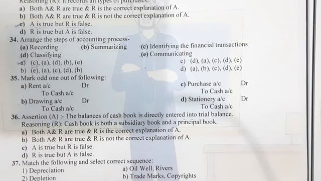 #ACCOUNTANCY SAMPLE PAPER 1 #CLASS XI #SESSION 2021-22