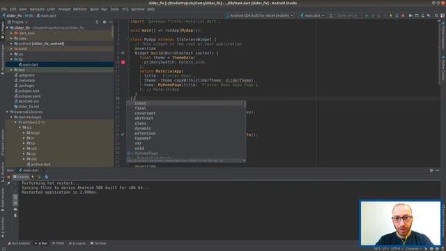 Fixing Slider.label (#Flutter) - Episode 4