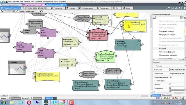 Алгоритмическая торговля в TSLab. Саро Микаелян - Курс 2. Занятие 12 / TSLab - Торговые роботы