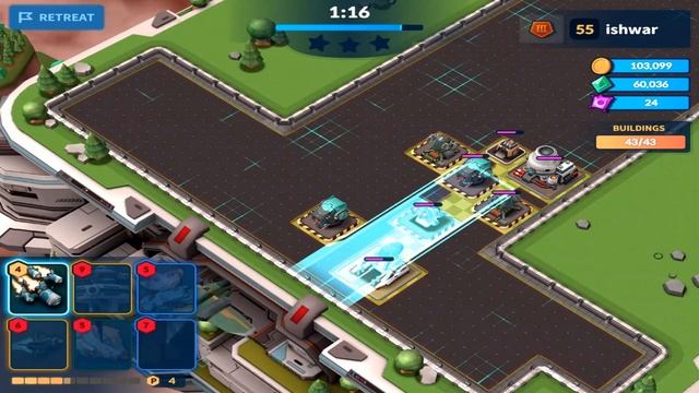 Mad Rocket: Fog of War - Gameplay Walkthrough #57 - Level 55 (iOS, Android)