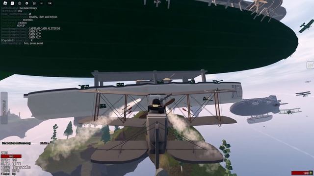 Roblox Airship Assault x От винта | Piloting experience