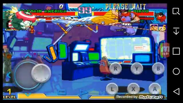 Marvel Vs Capcom Clash of Super Heroes Android gameplay #3