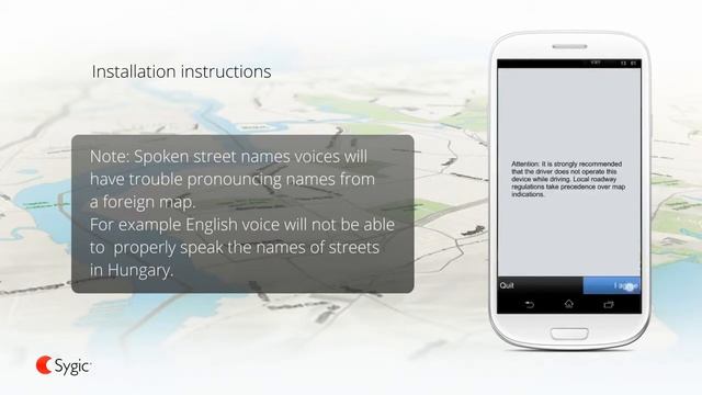 How to install Sygic  GPS Navigation for Android