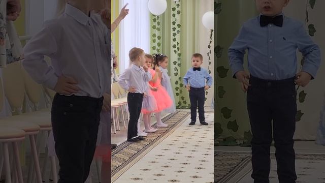 Весна 2024. Настеньке 3 годика. Праздник в детском саду. 8 марта.