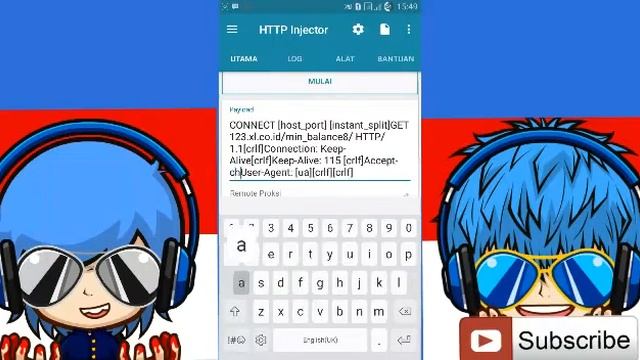 Tutorial lengkap Internet gratis http injector terbaru