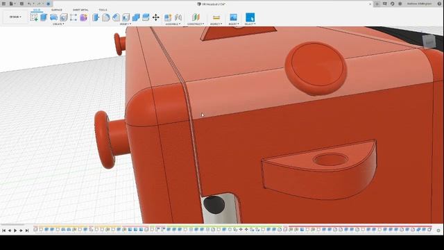 3D Printable VR/AR Headset Design Process