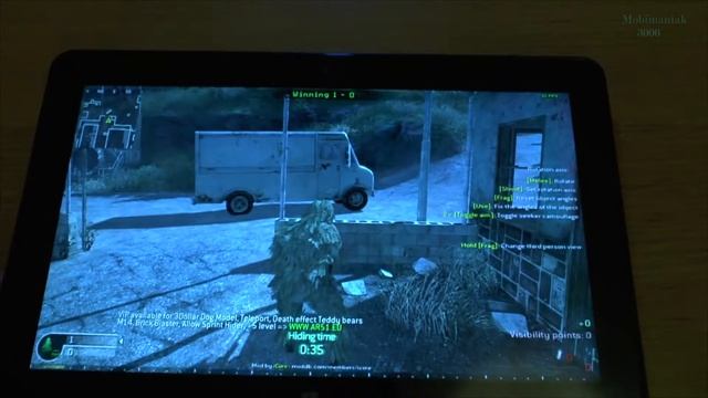 2# Call of Duty Modern Warfare 4 (multiplayer) test on tablet Intel Core M-5Y71 Dell Venue 11 Pro