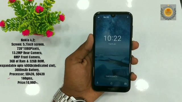 #Nokia4.2 UNBOXING తెలుగులో....!!!  ||  Unboxing and Hands on -Camera Samples and Android One