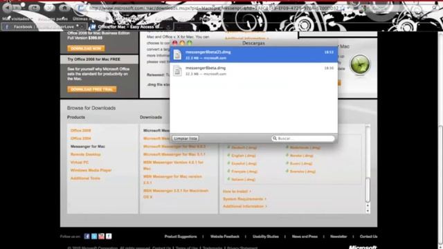 Tutorial Mac: Microsoft Messenger En Mac OS X (HD)