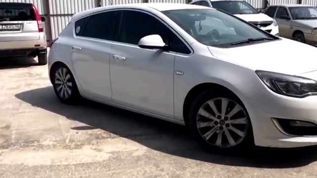 Opel Astra J | На пневме | Работа пневмоподвески