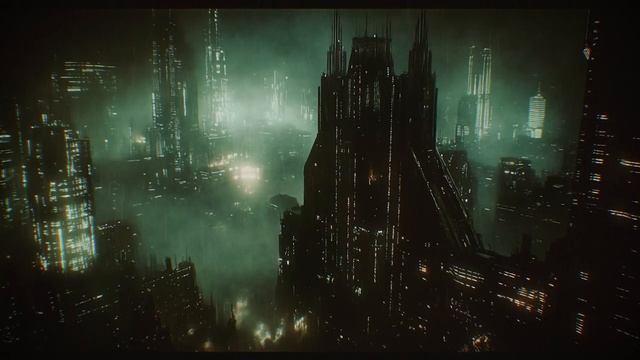 Skyrise - Deep Cyberpunk Music For Rainy Chill - Future City Ambience