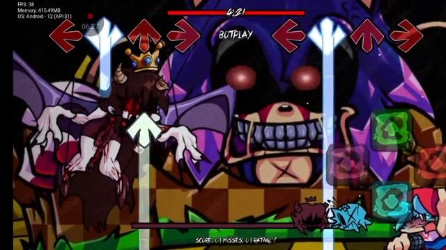 FNF vs sonic.exe all Stars cover Port para Android GAMA BAJA OPTIMIZADO